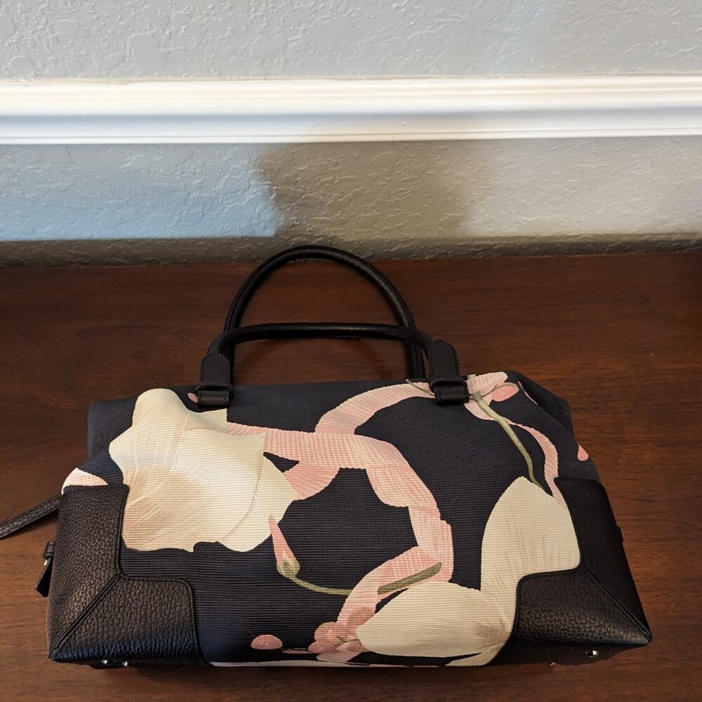 Salvitore Ferragamo Floral Handbag